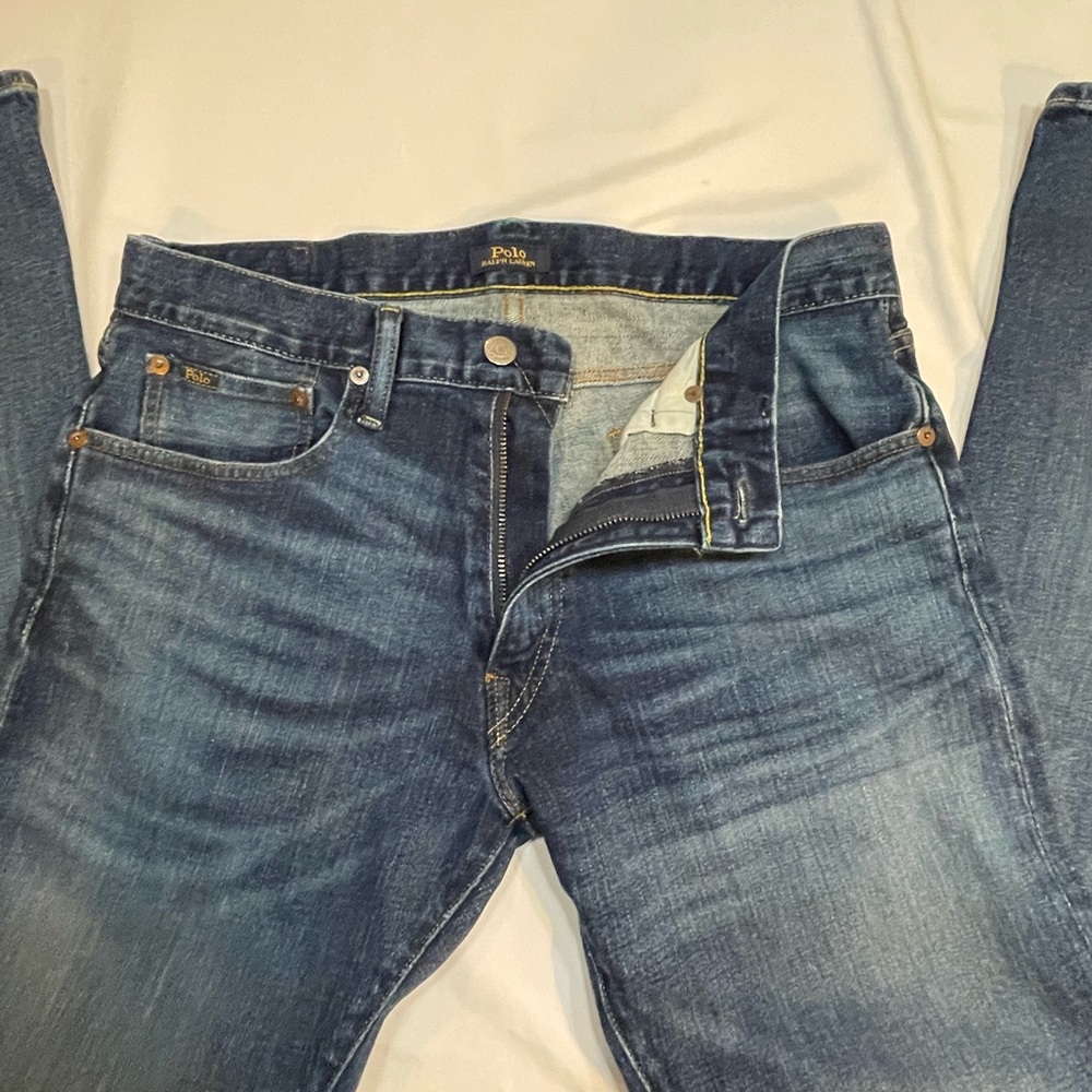 Polo by Ralph Lauren Varick Slim Straight Leg Men’s Jeans 32/32 - Picture 11 of 15